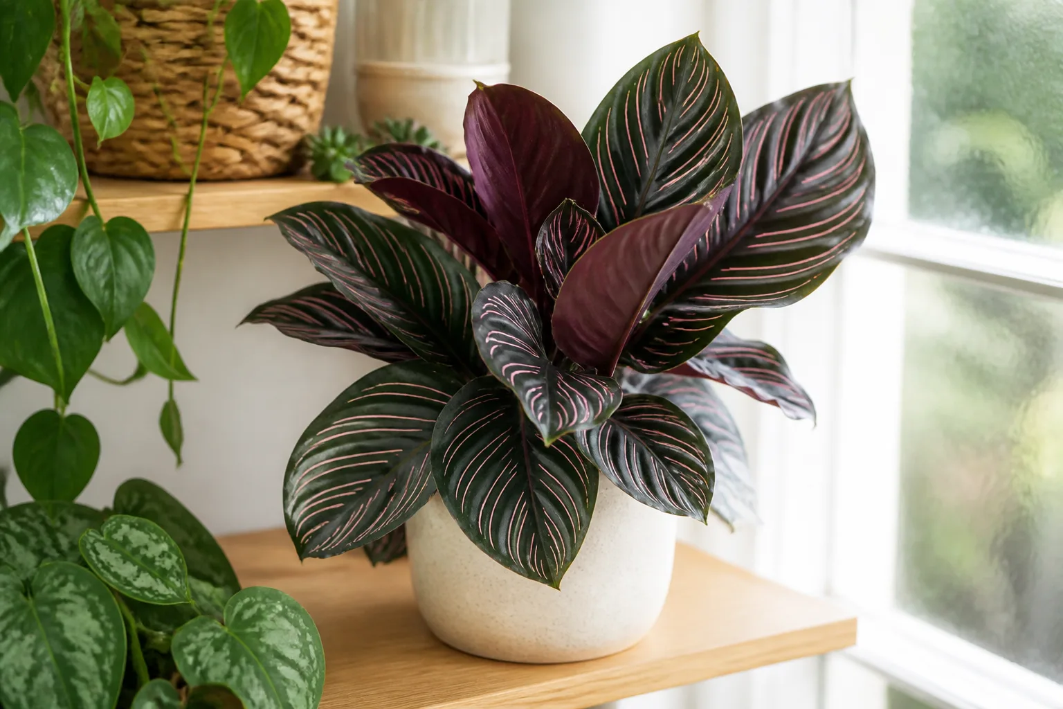 Hero illustrating how to grow and care for calathea ornata