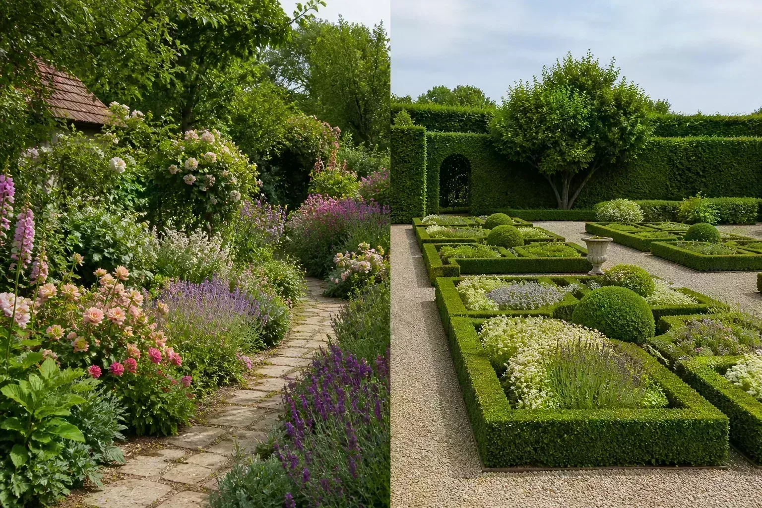 Cottage Garden Vs English Garden Vs Formal Landscape for cottage garden vs english garden vs formal landscape