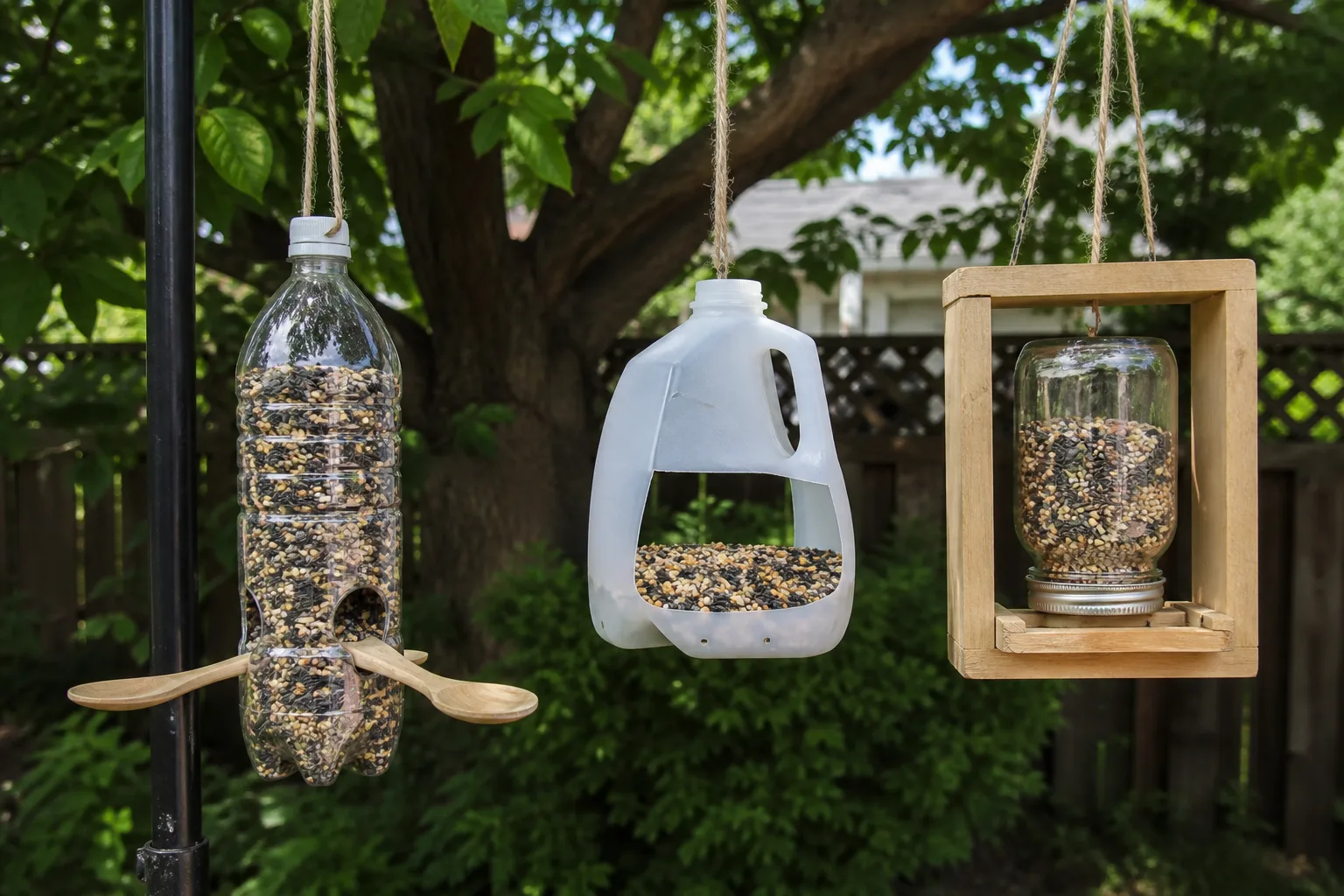 Upcycled Container Feeders You Can Build This Afternoon for upcycled container feeders you can build this afternoon