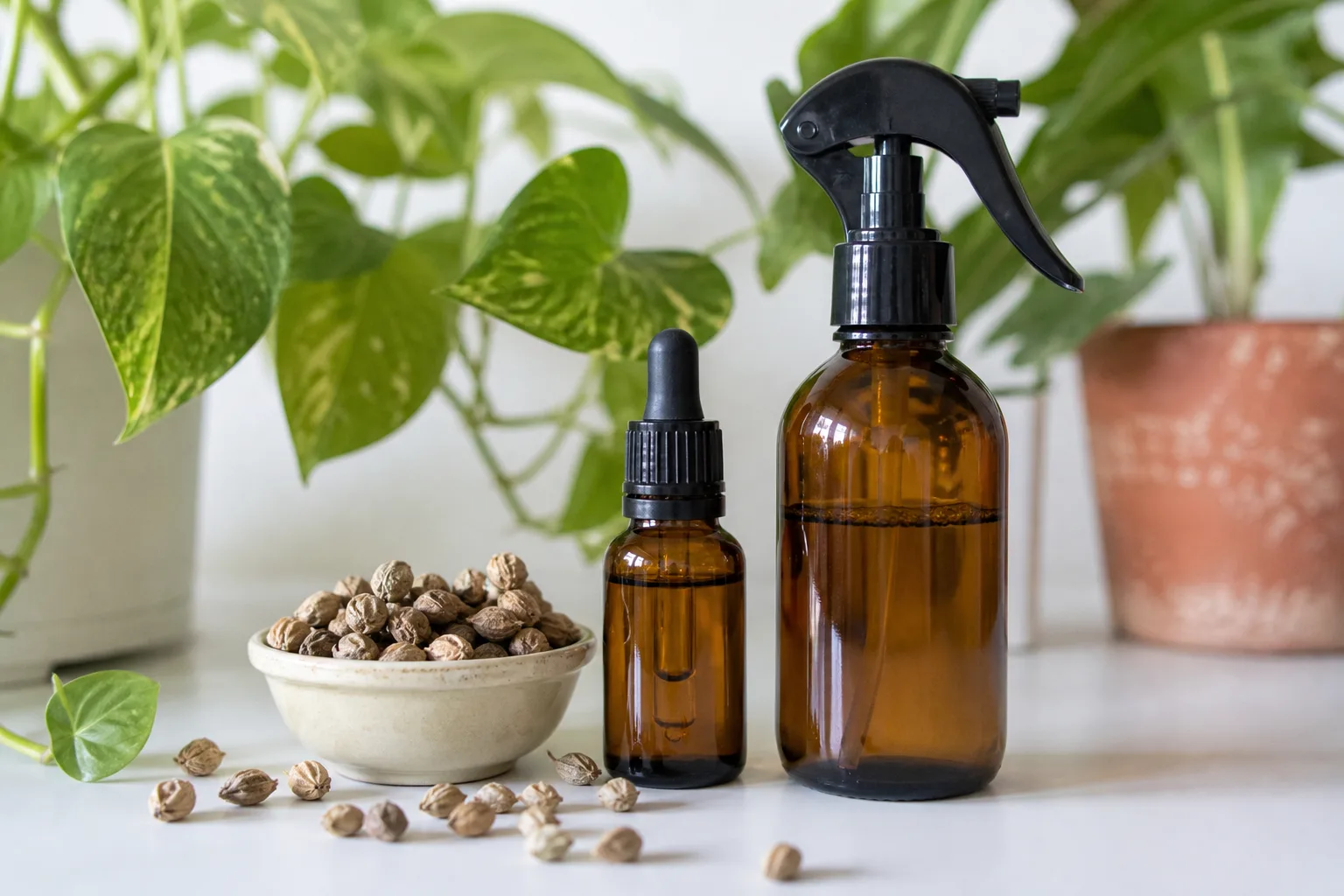 The short answer: neem can help, but it is not a one-spray.