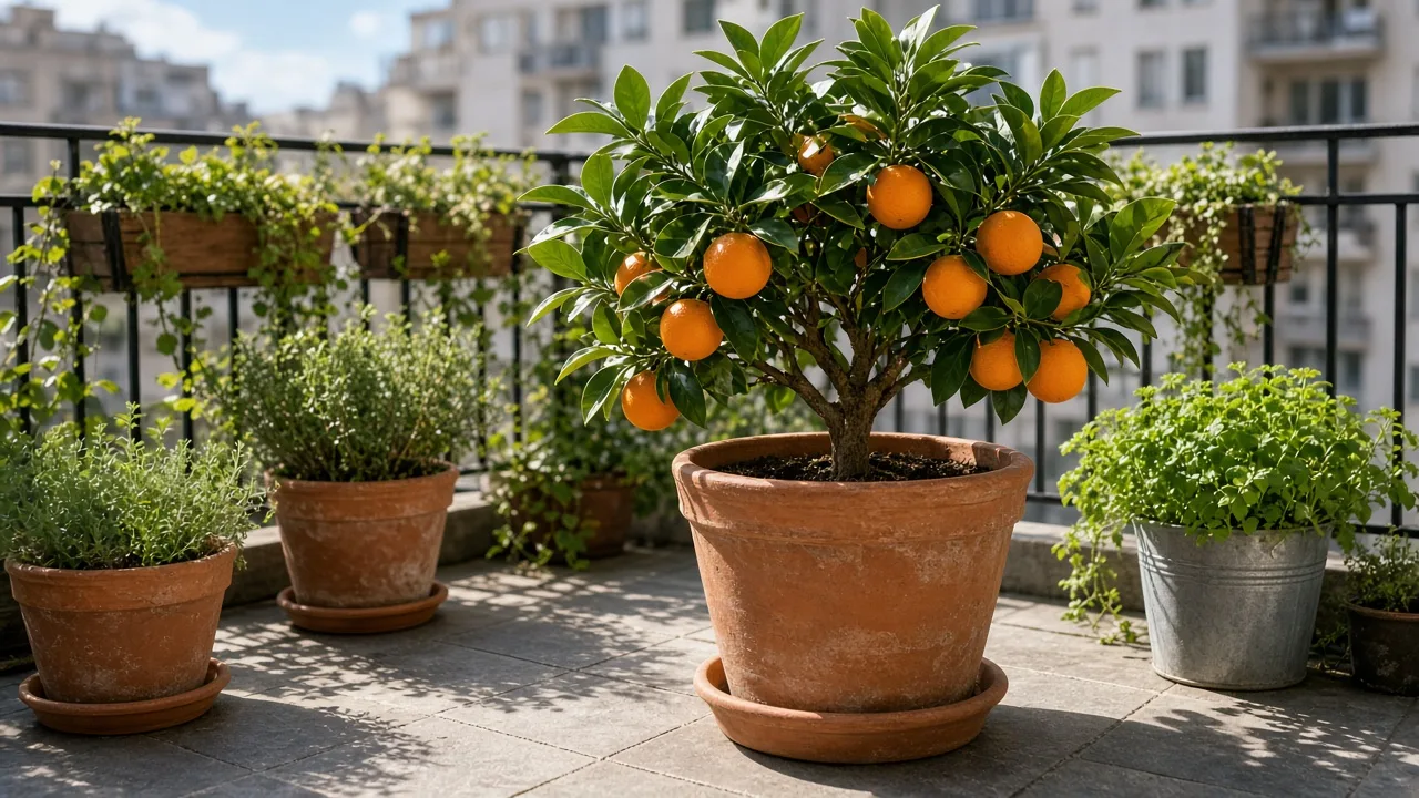 Low-maintenance indoor trees arranged in a bright home corner