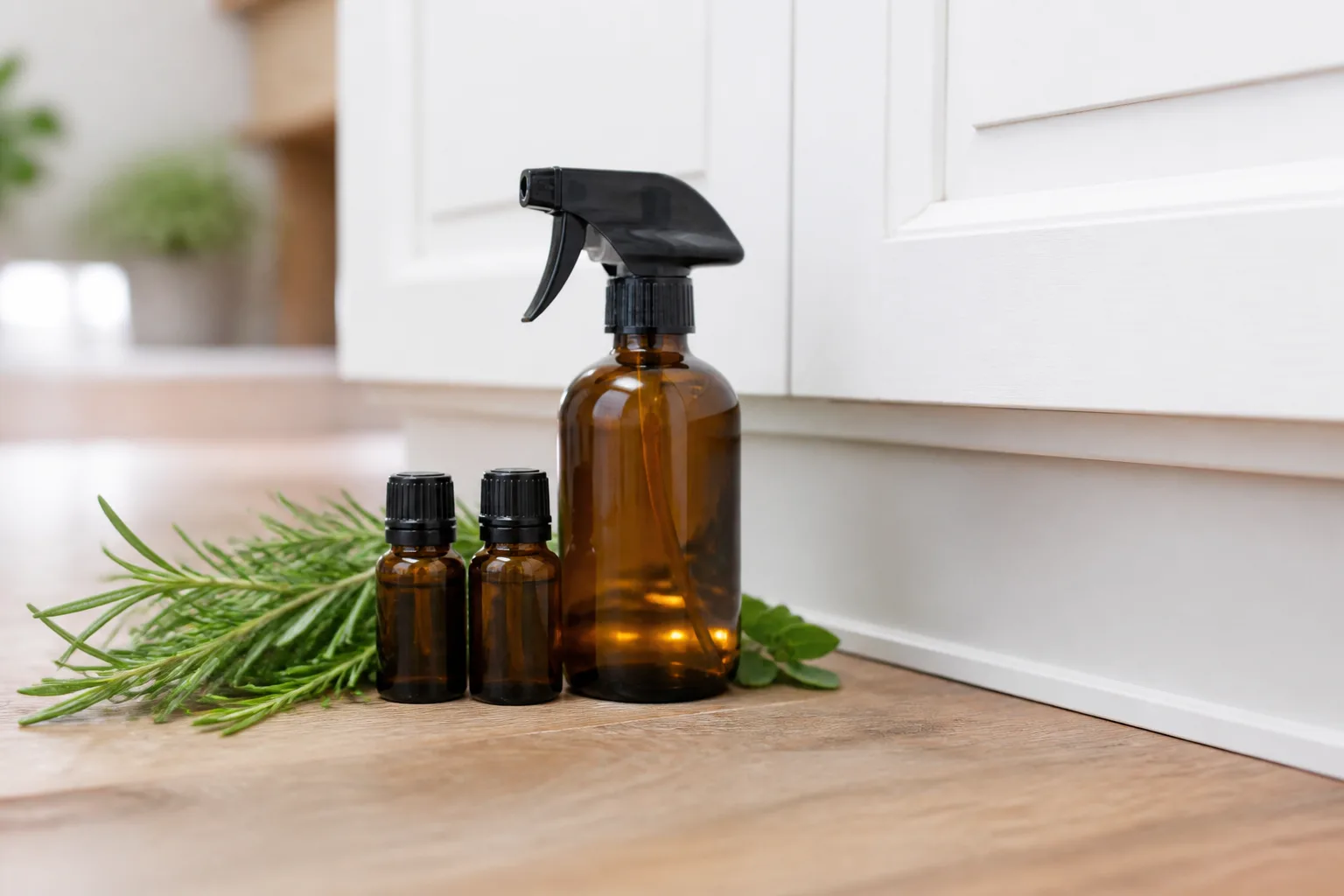 Hero illustrating essential oils that repel roaches naturally