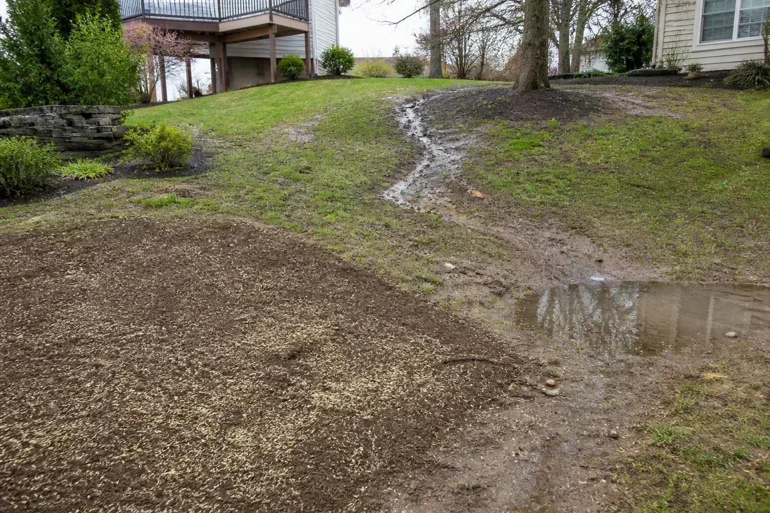 4 Slope Runoff And Low Spots for 4. slope, runoff, and low spots