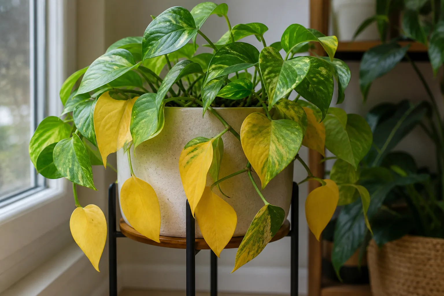 Symptom 1 Yellow Leaves for symptom 1: yellow leaves