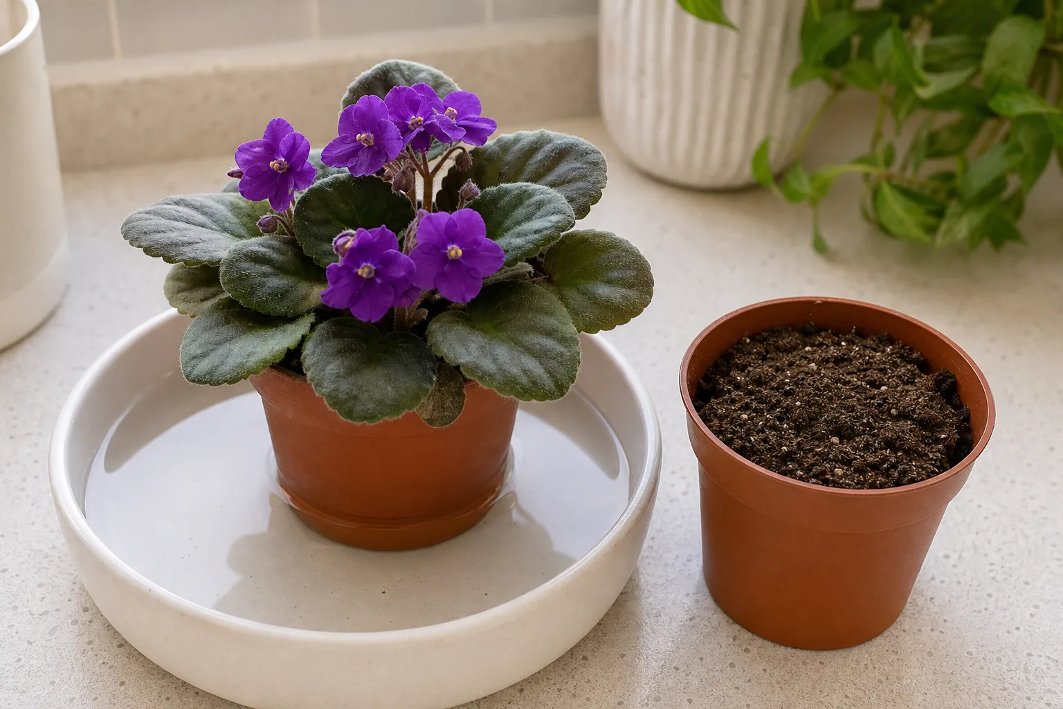 When Bottom Watering Helps More Than Top Watering for when bottom watering helps more than top watering
