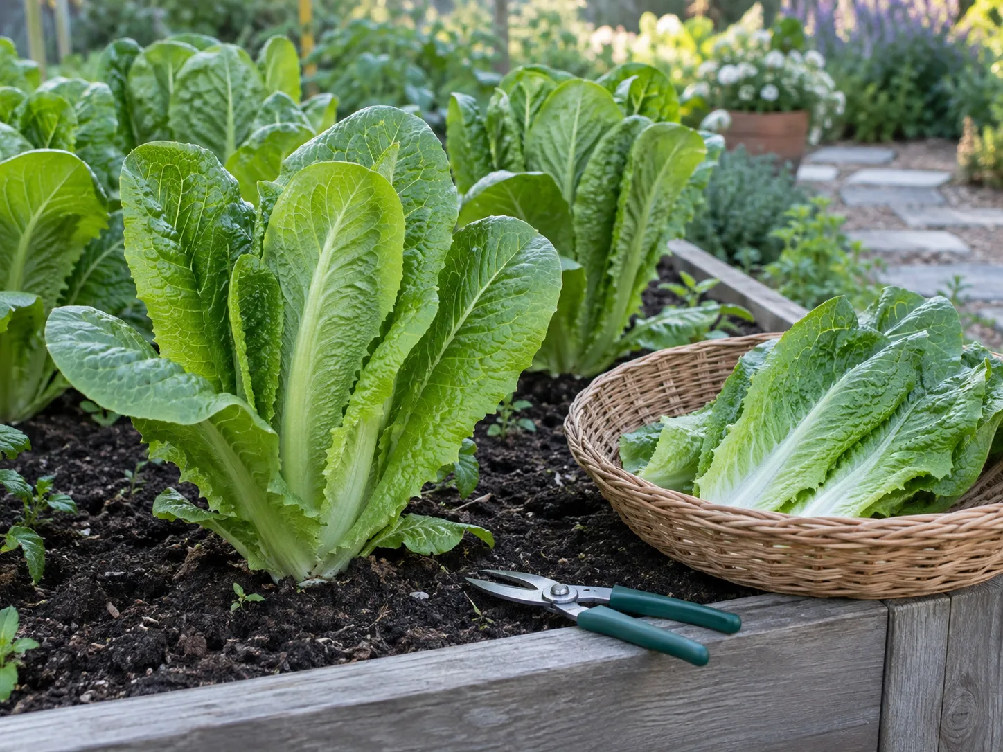 Know what ready romaine looks like