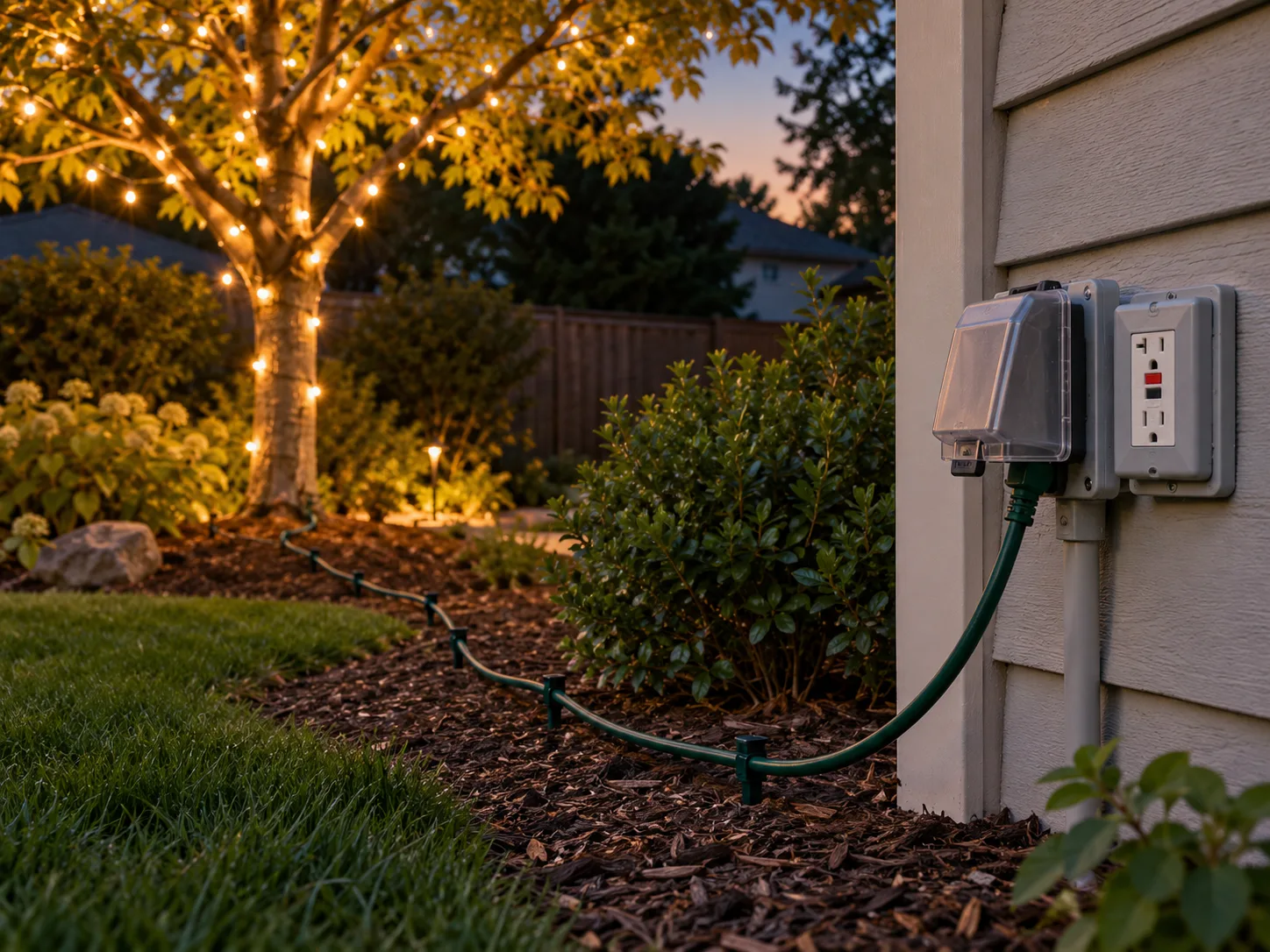 How to Wrap Trees With Outdoor Lights: A Safe Guide | LeafyPixels