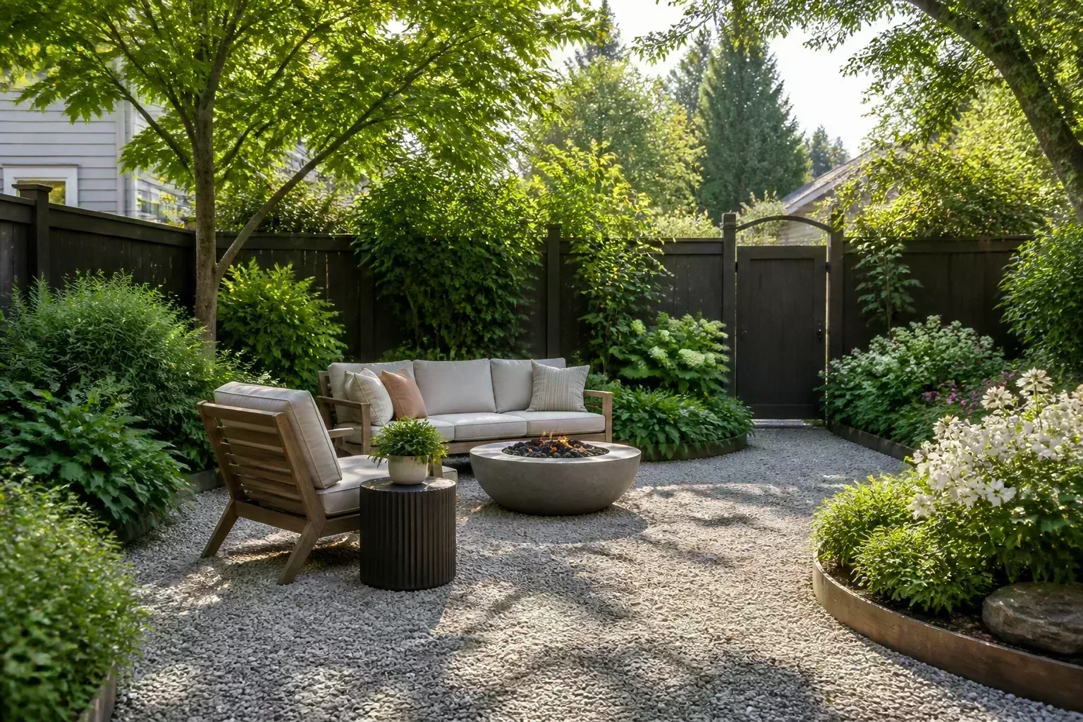 Hero illustrating 29 backyard oasis ideas for a relaxing outdoor space