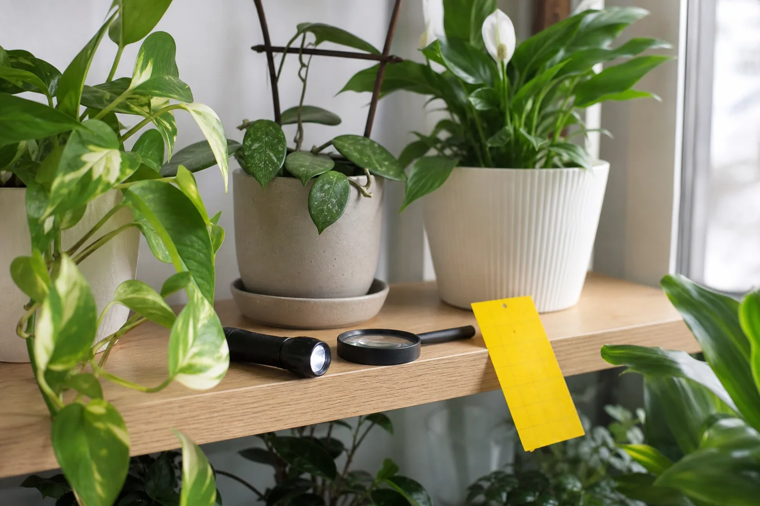 Hero illustrating houseplant ipm