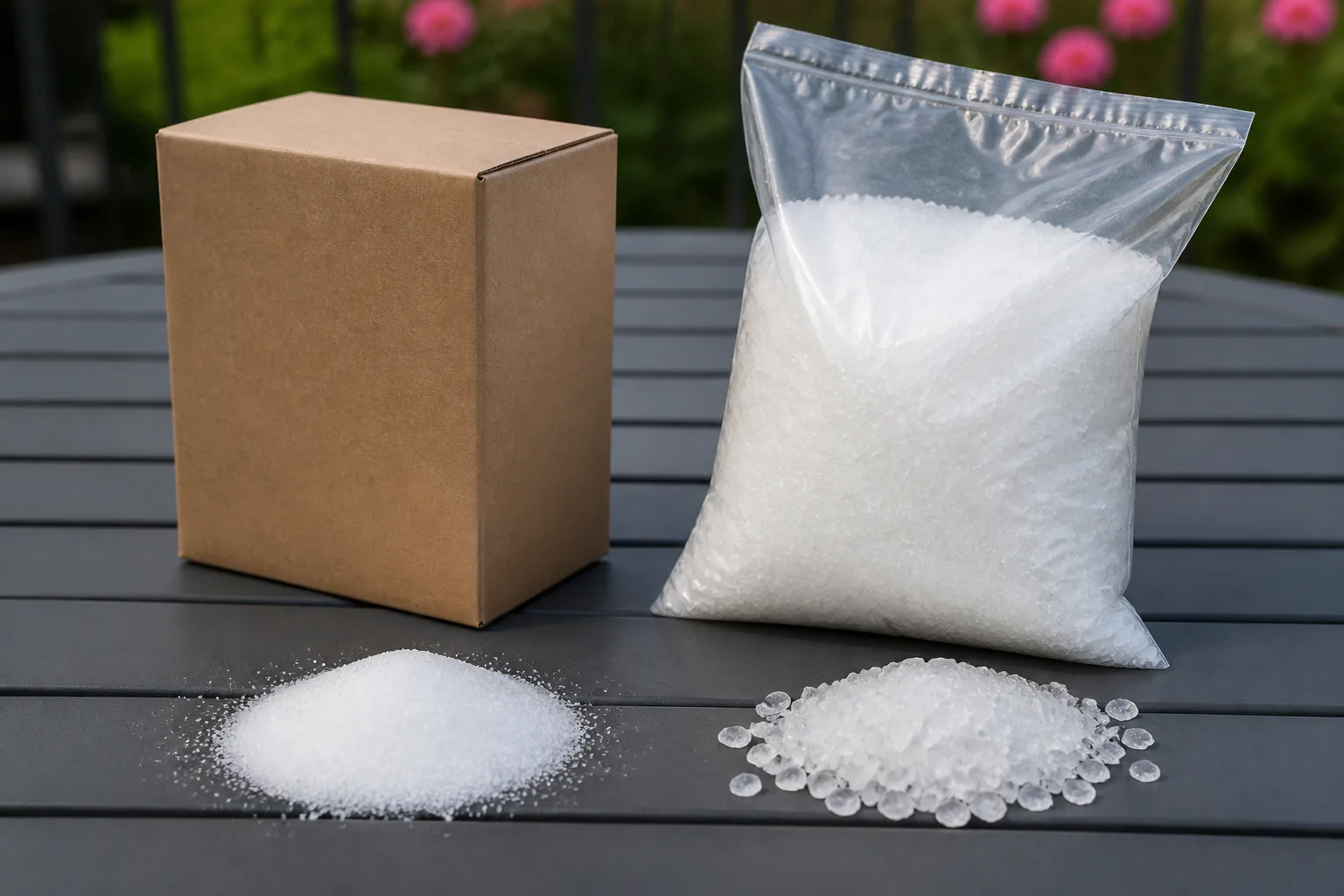 Use Table Salt Not Epsom Salt Or Mystery Crystals for use table salt, not epsom salt or mystery crystals