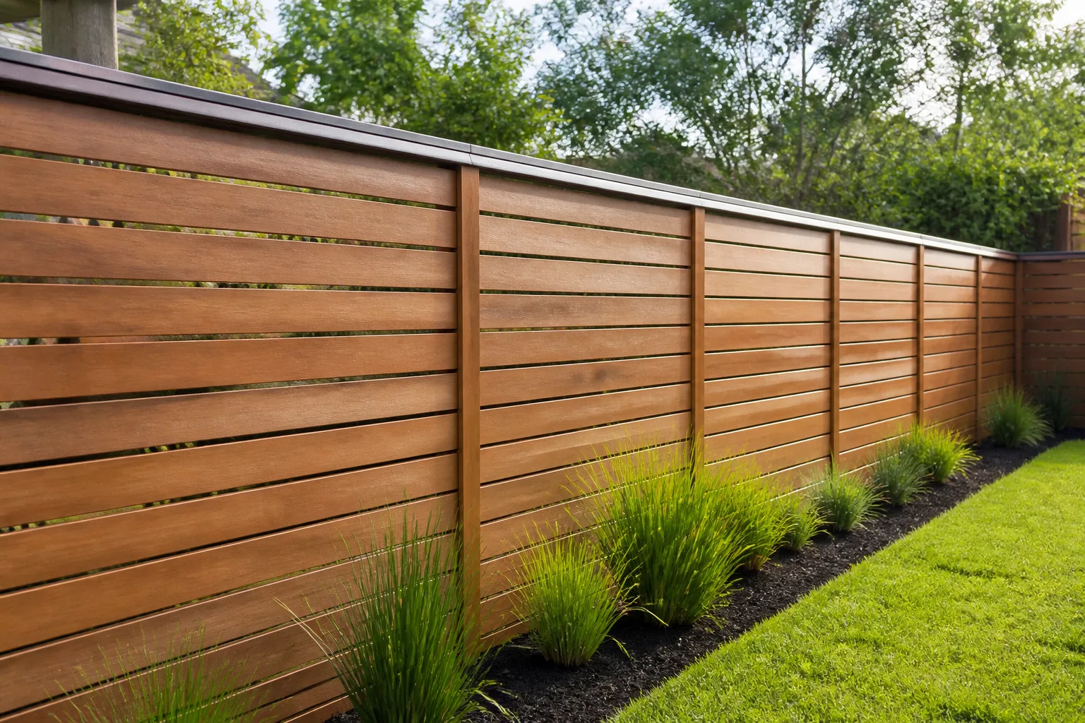 10 Install Horizontal Fence Boards for 10. install horizontal fence boards