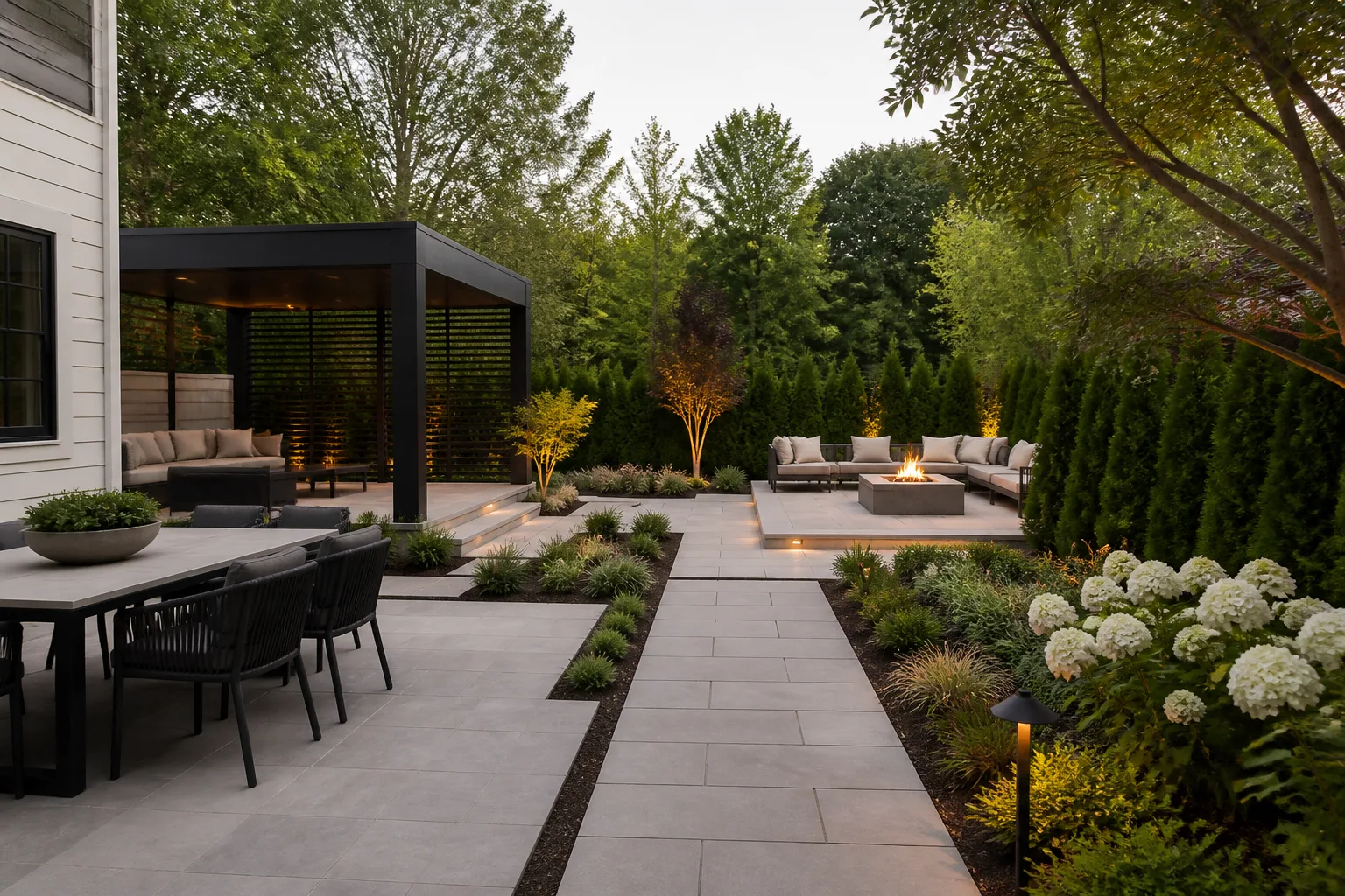 3 Build A Secondary Fire Pit Patio Connected By Walkway for 3. build a secondary fire pit patio connected by walkway