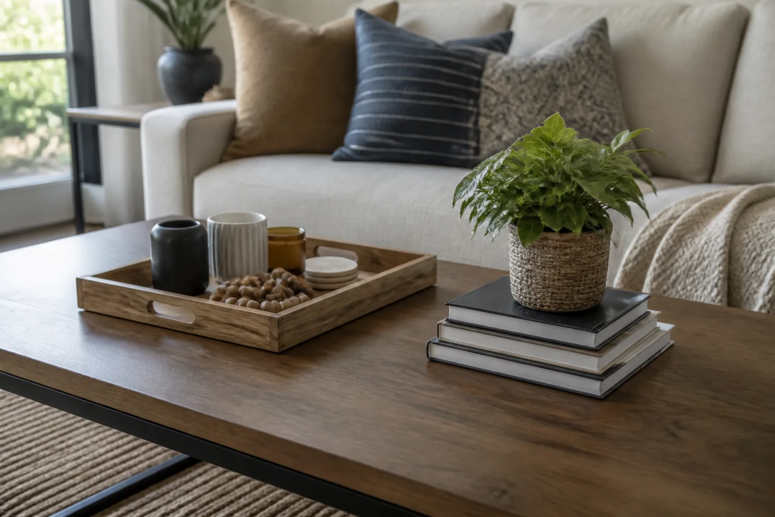 A Smarter Way To Style Any Coffee Table for a smarter way to style any coffee table