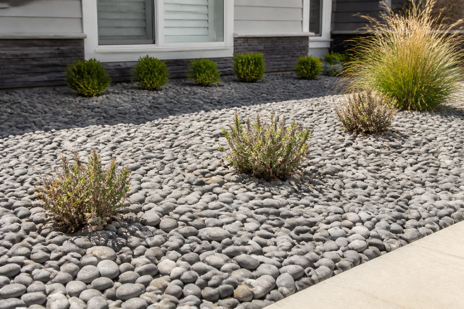 4 Rock Mulch Everywhere for 4. rock mulch everywhere