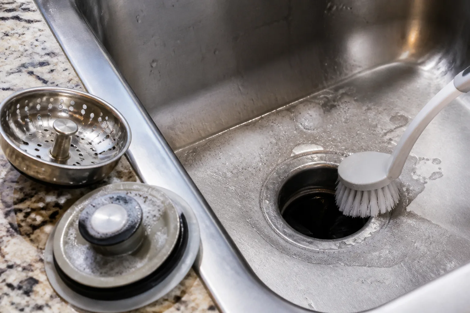 Scrub The Drain Opening Stopper And Overflow for scrub the drain opening, stopper, and overflow
