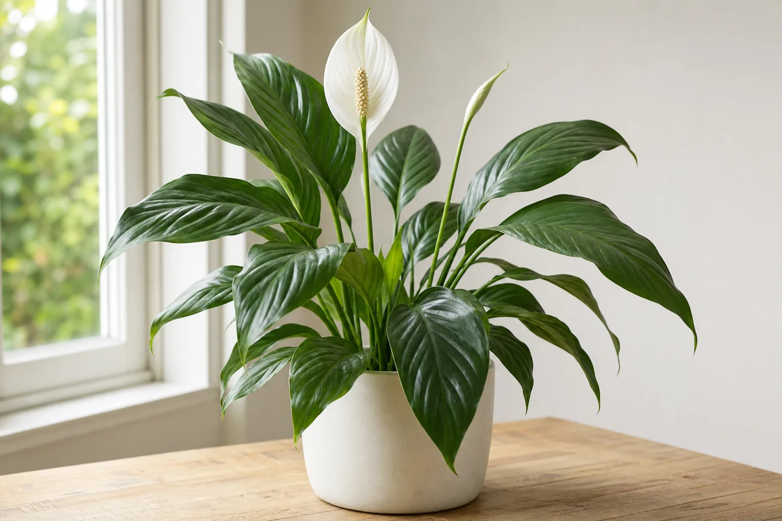 Peace lily leaf tissue context for calcium oxalate toxicity explanation