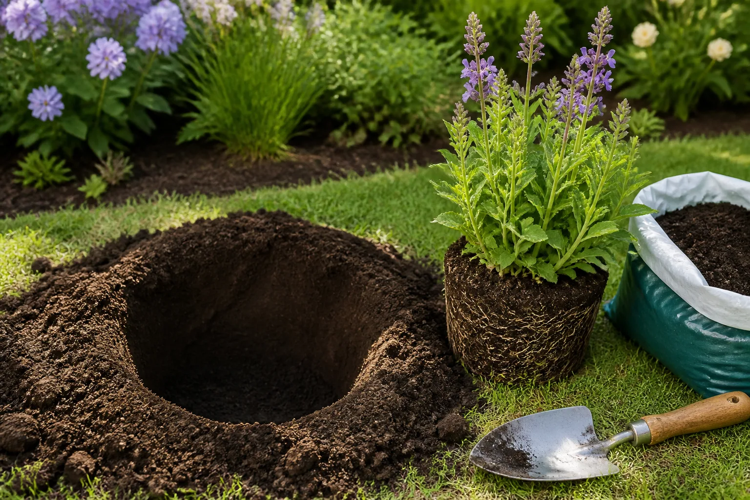 How To Plant Perennials For Strong Summer Blooms for how to plant perennials for strong summer blooms
