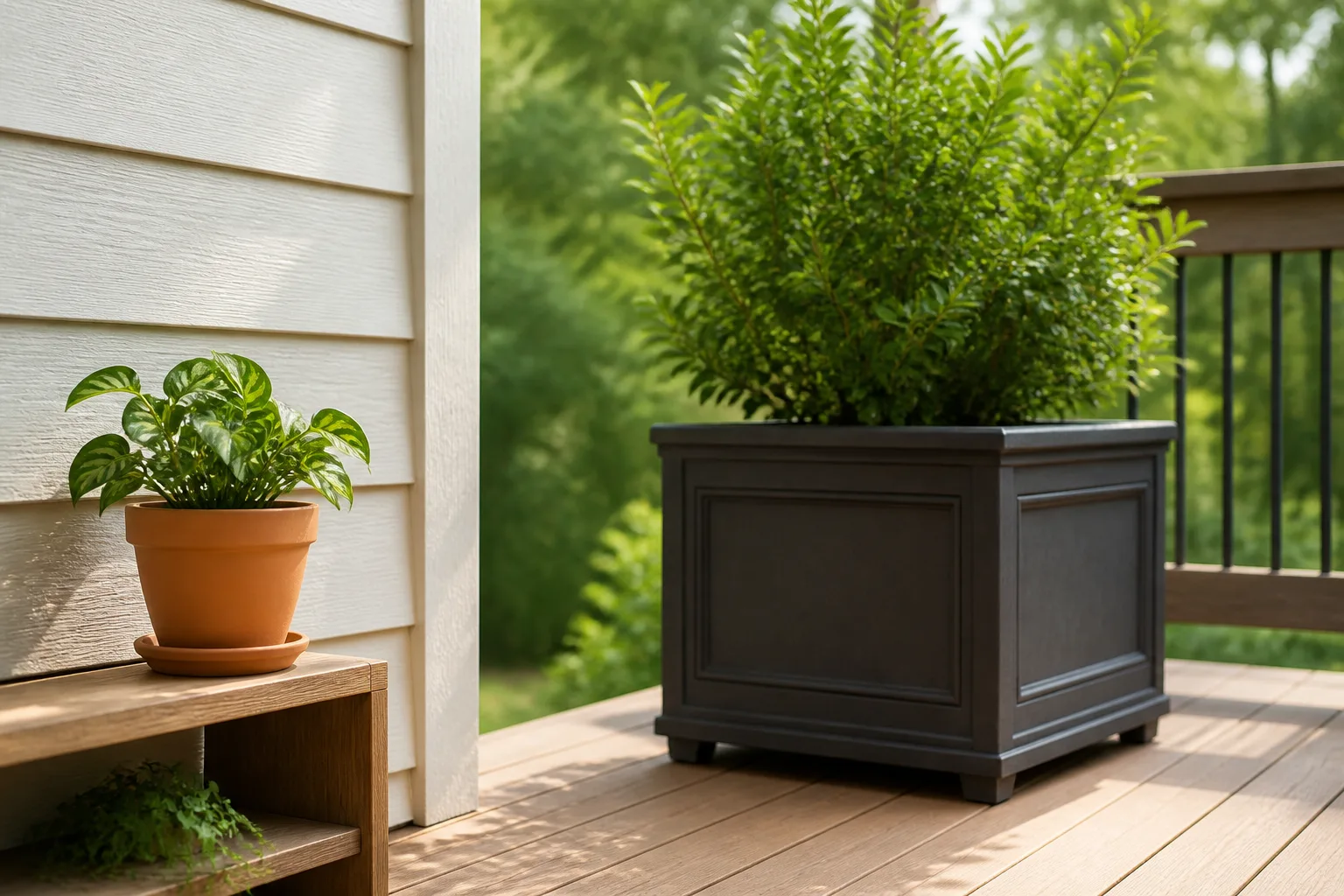 Hero illustrating pot vs planter