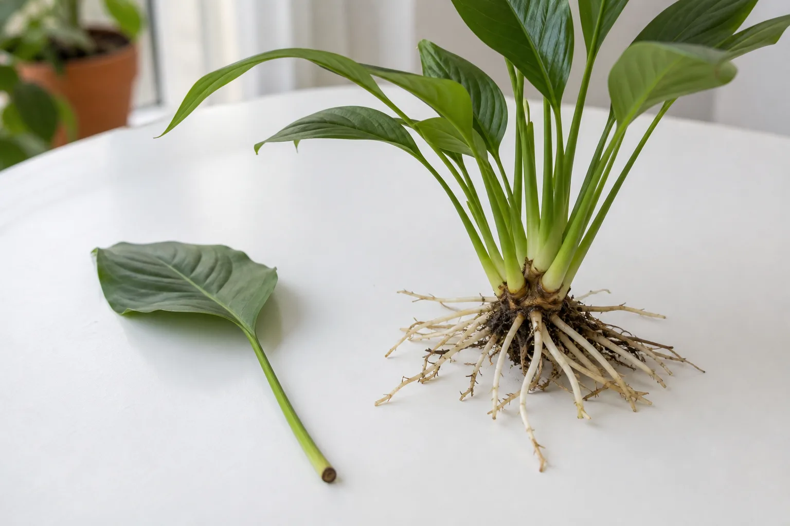 Can You Propagate A Peace Lily From A Leaf Cutting for can you propagate a peace lily from a leaf cutting?
