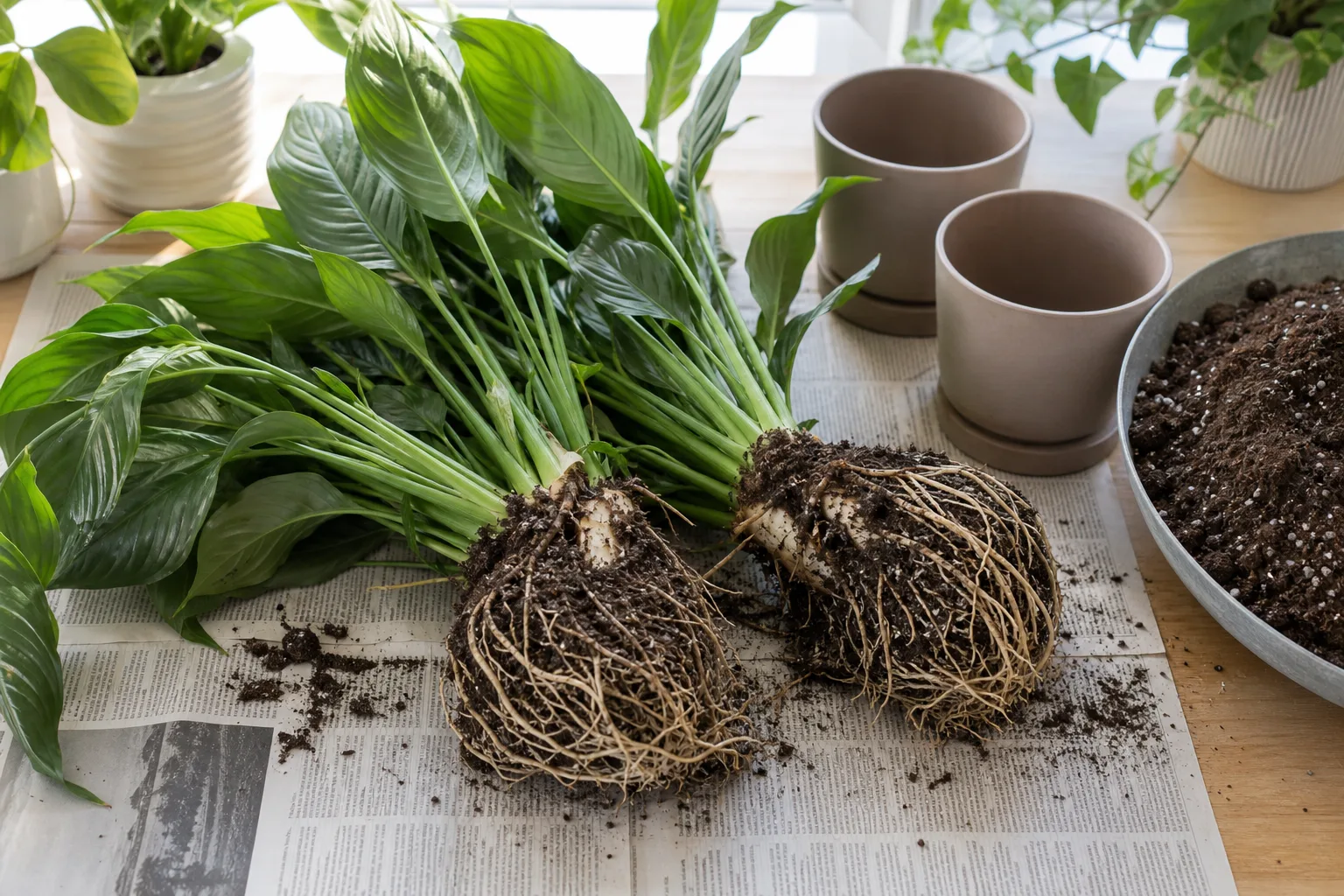 How To Propagate Peace Lily By Division Step By Step for how to propagate peace lily by division (step by step)