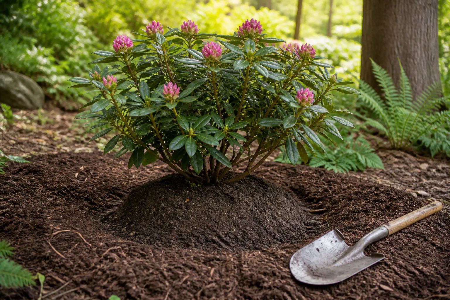 How To Plant A Rhododendron In The Ground for how to plant a rhododendron in the ground