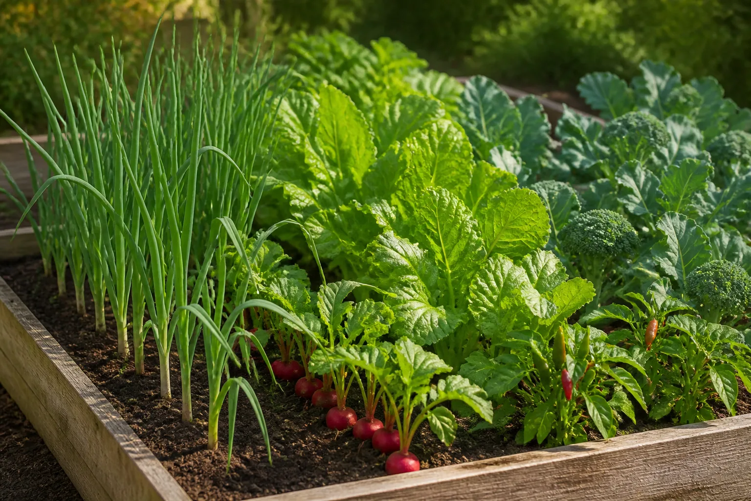 Hero illustrating 8 vegetables that deter pests in your garden