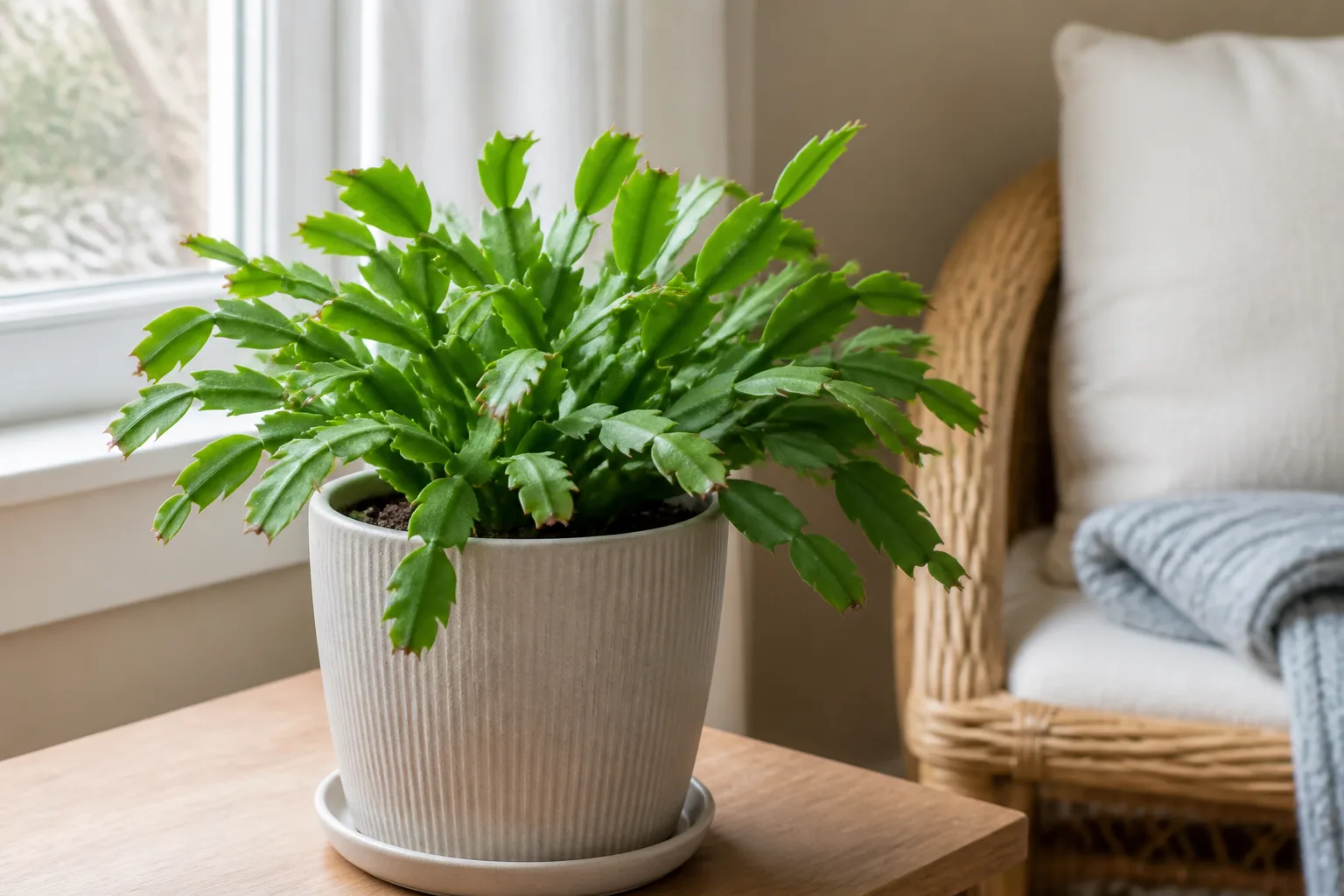 Give Your Christmas Cactus A Real Post Bloom Rest for give your christmas cactus a real post-bloom rest