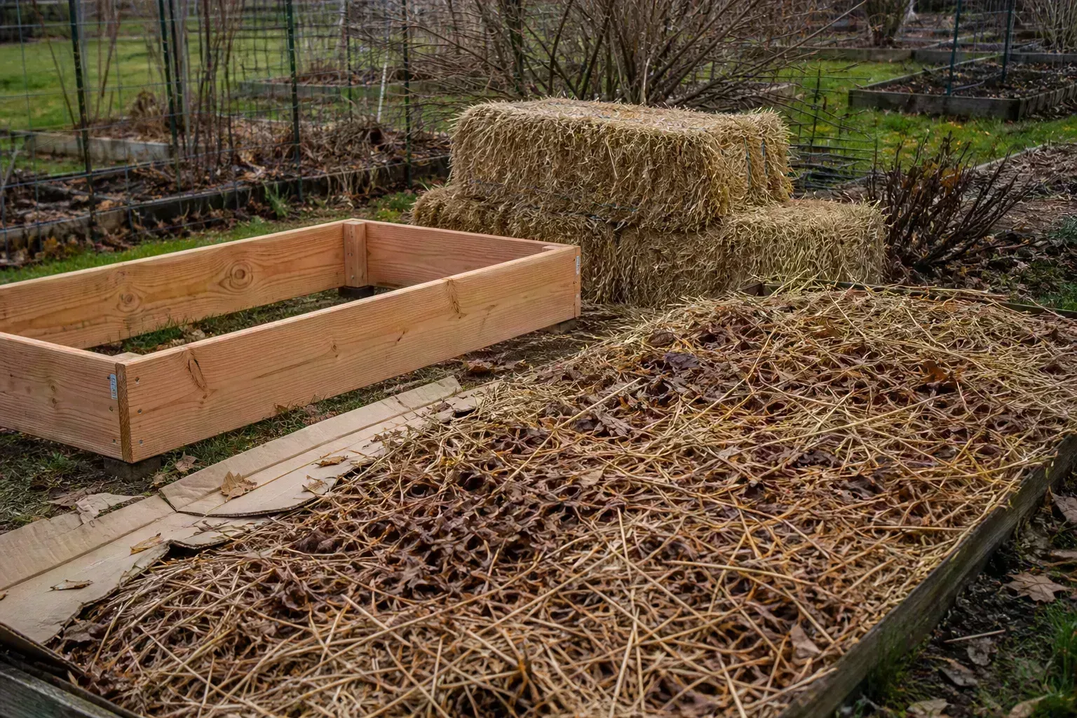 Build Beds Mulch Smart And Protect Soil Through Winter for build beds, mulch smart, and protect soil through winter