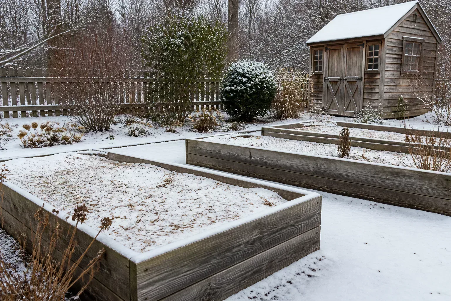 Hero illustrating winter garden ideas that set you up for spring