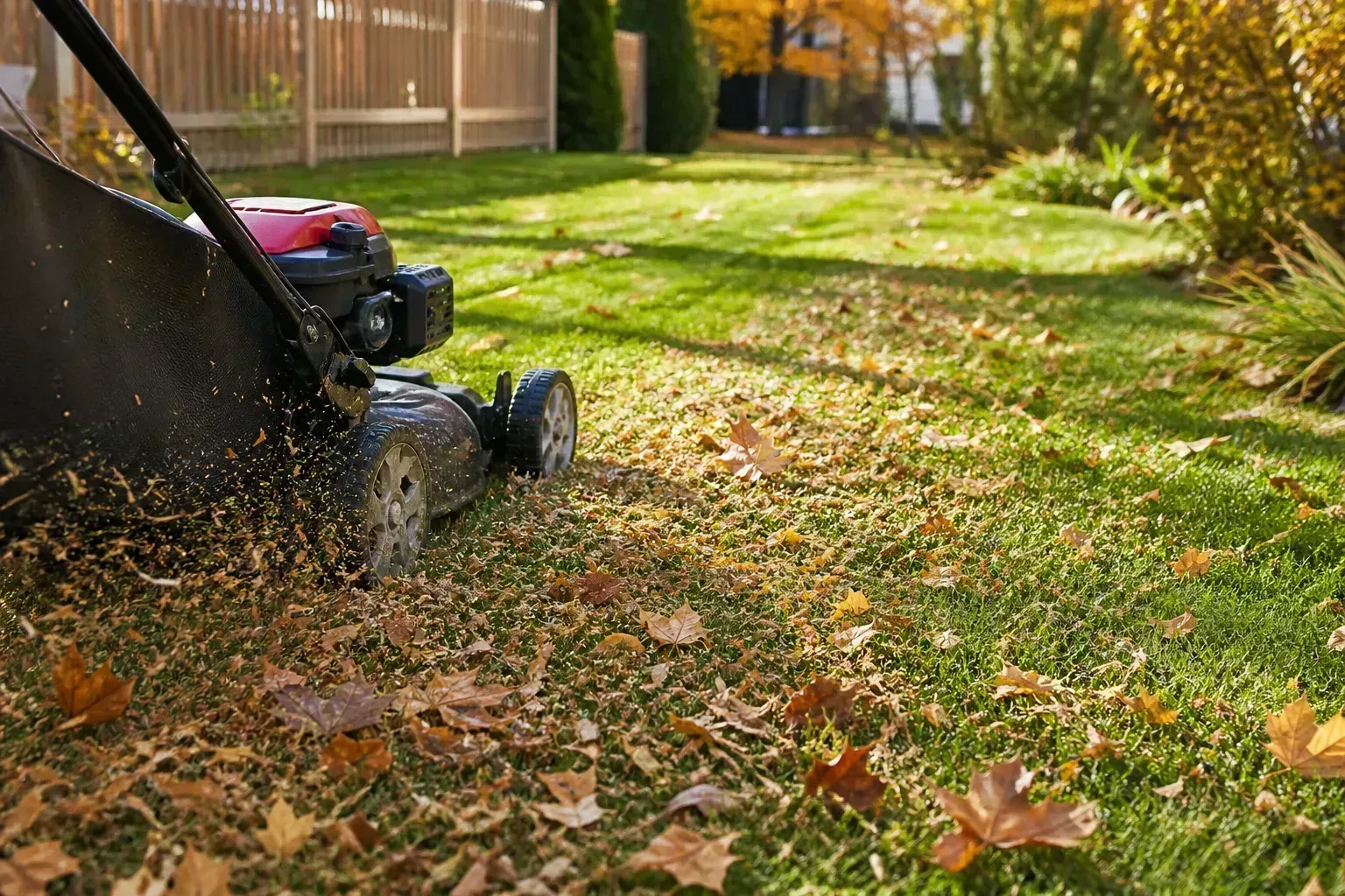 Way 3 Clear Or Mulch Leaves Before Snow Locks Them In for way 3: clear or mulch leaves before snow locks them in