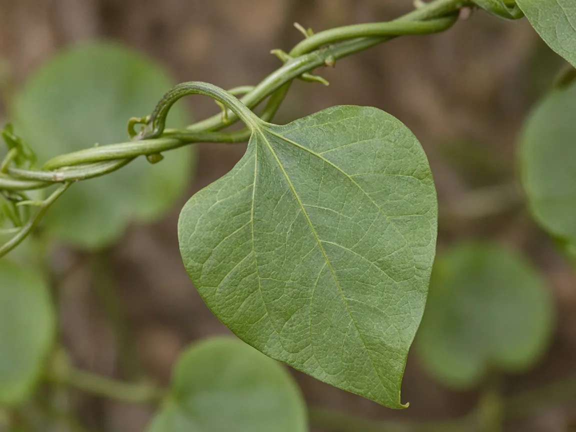 Close-up of wilting on Giloy — diagnostic detail