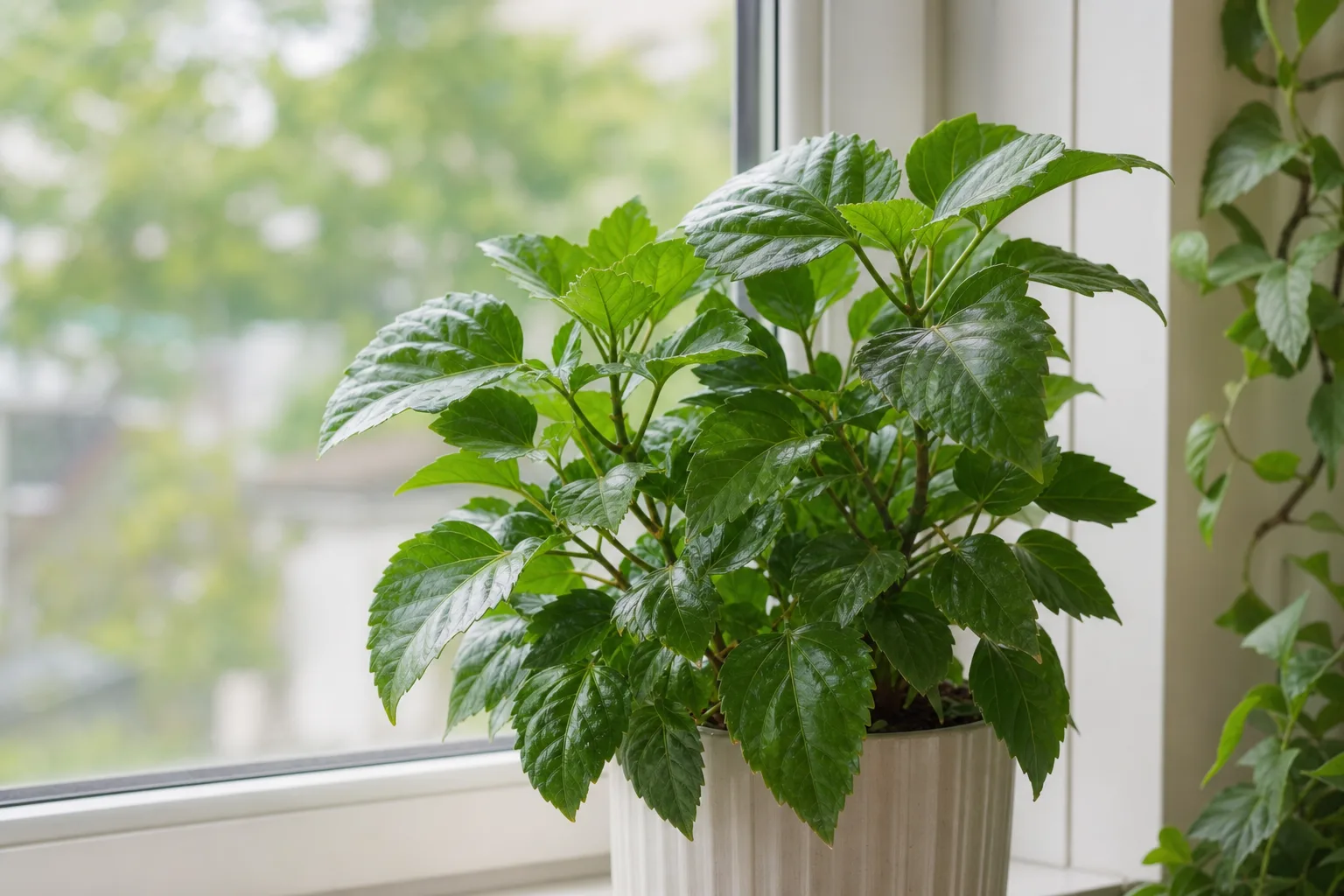 No Flowers on Hibiscus - visible symptom on the plant
