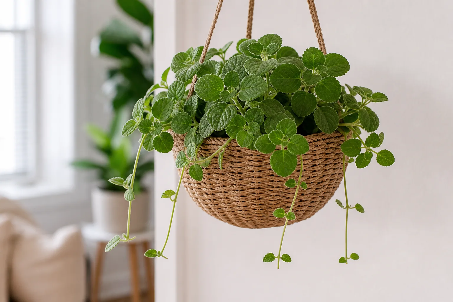 Slow Growth on Swedish Ivy - visible symptom on the plant