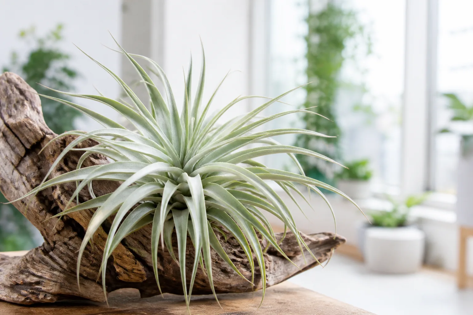 No Flowers on Tillandsia - visible symptom on the plant