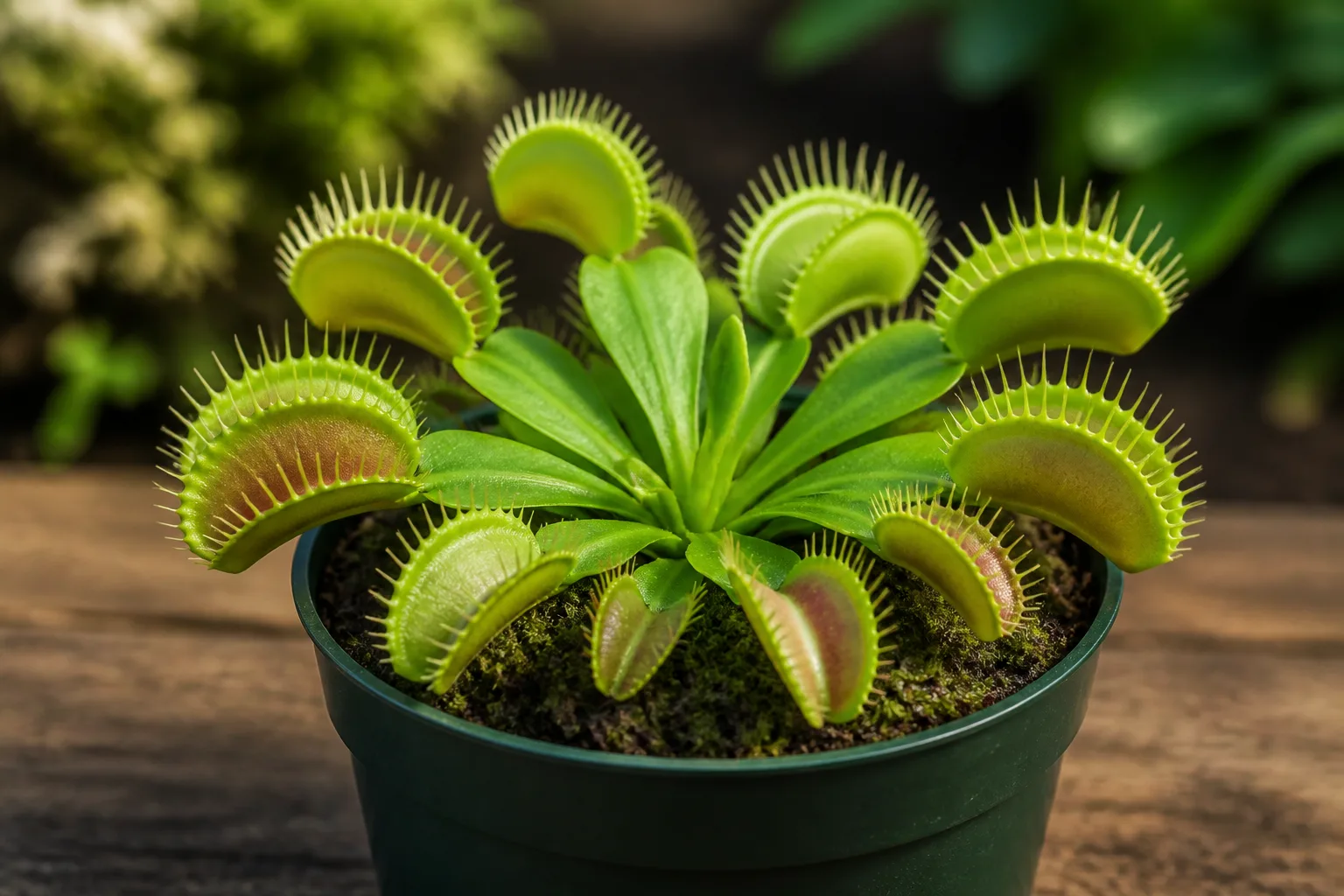 No Flowers on Venus Flytrap - visible symptom on the plant