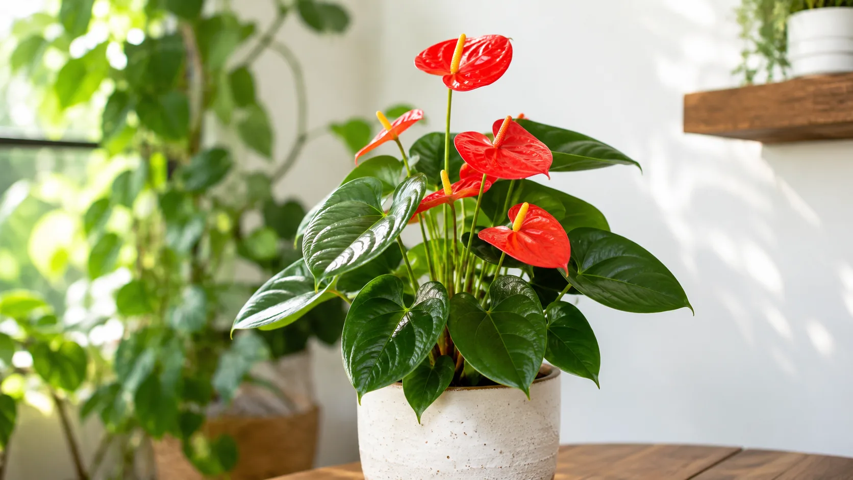 Anthurium houseplant