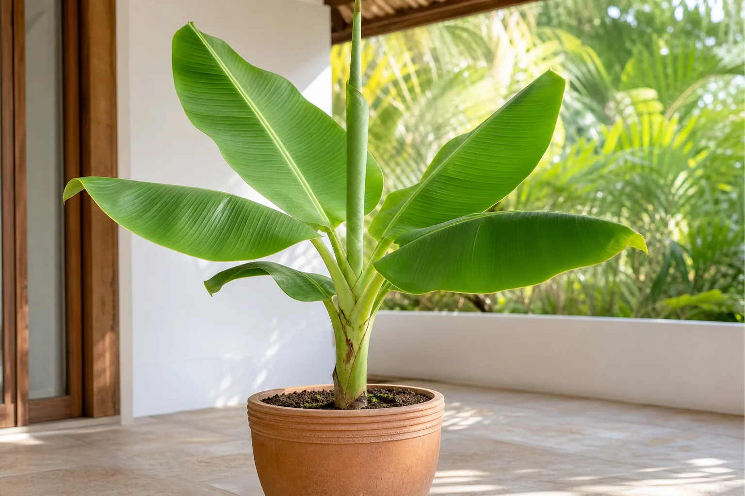 Banana houseplant