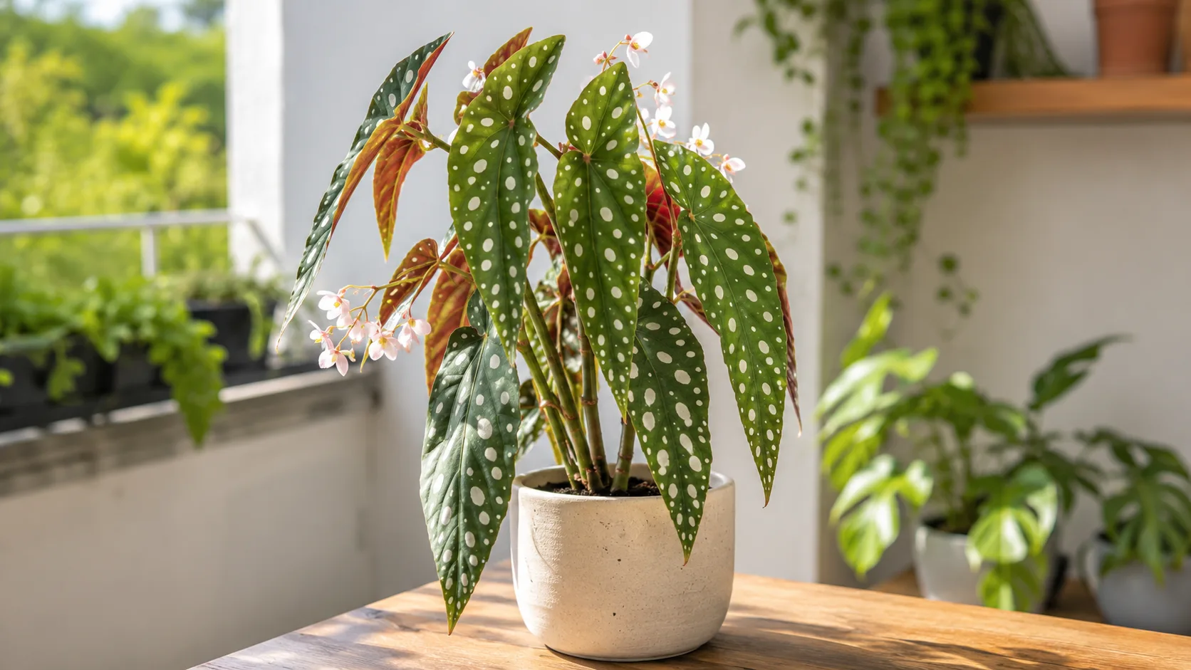Begonia Maculata houseplant