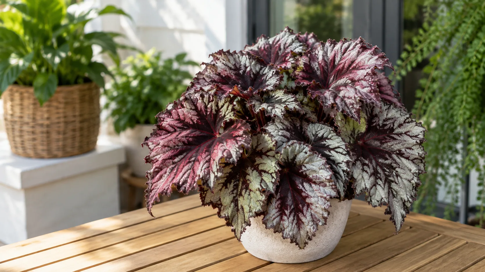 Begonia Rex houseplant