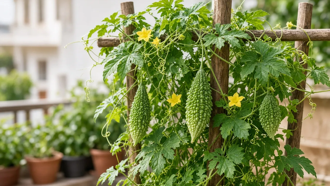 Bitter Gourd Fertilizer Guide: NPK & Timing | LeafyPixels