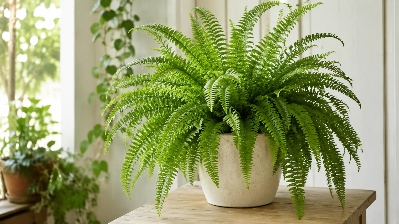 Boston Fern houseplant