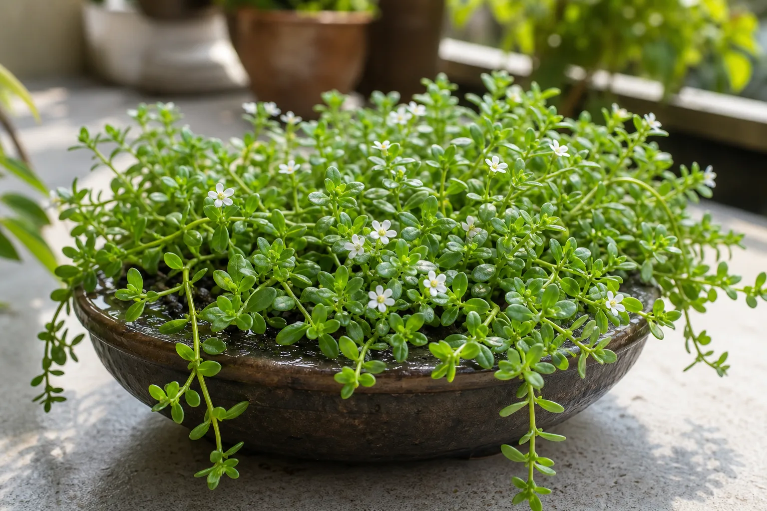 Brahmi houseplant