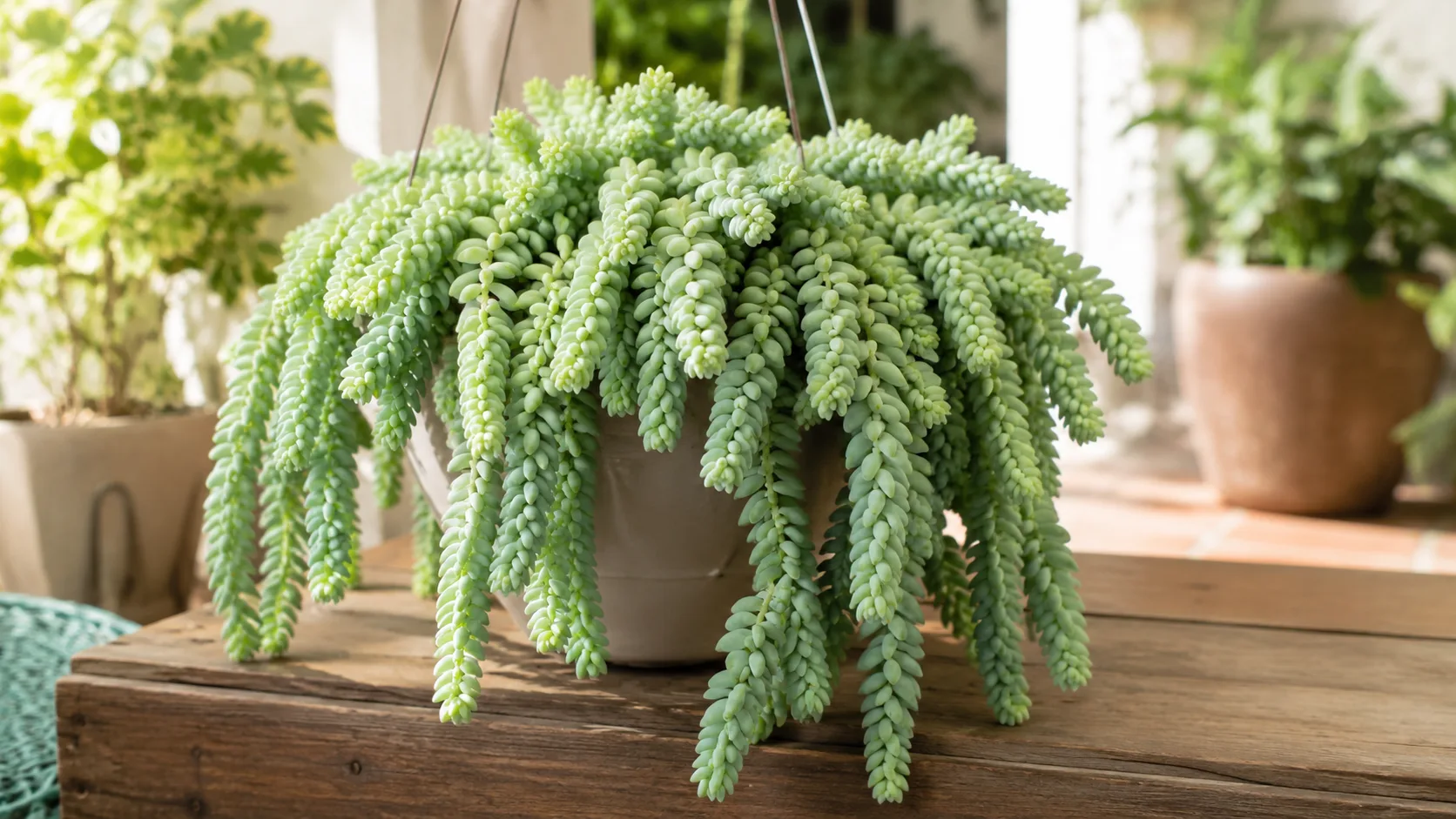 Burro's Tail for 8. burro's tail