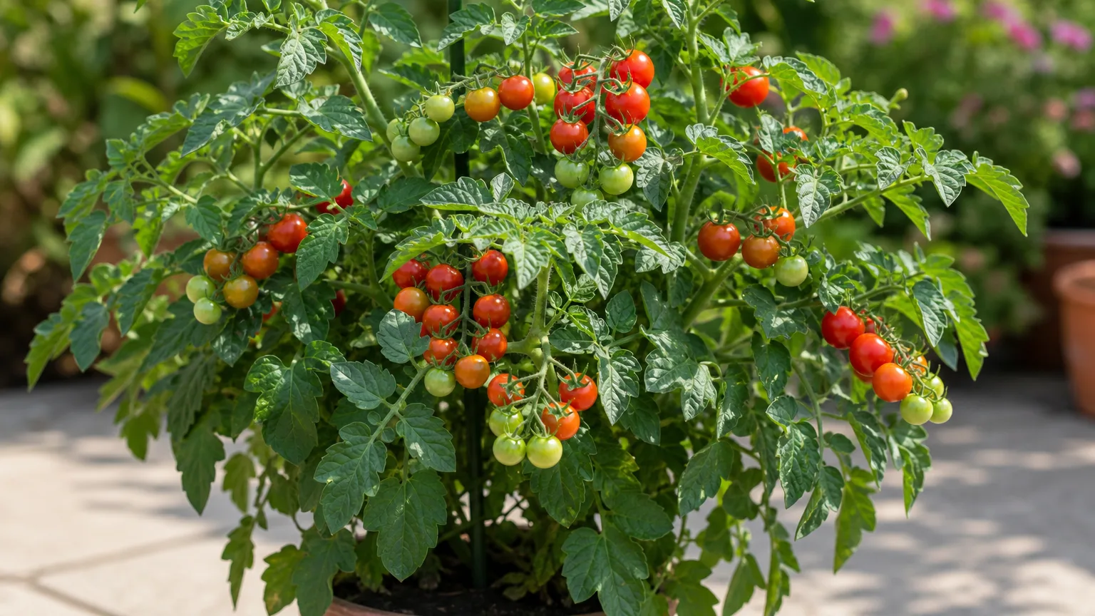 Cherry Tomato houseplant