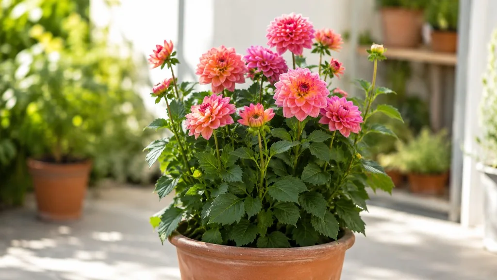 Dahlia houseplant