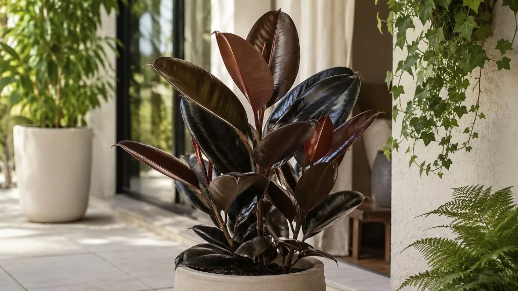 Ficus Burgundy houseplant