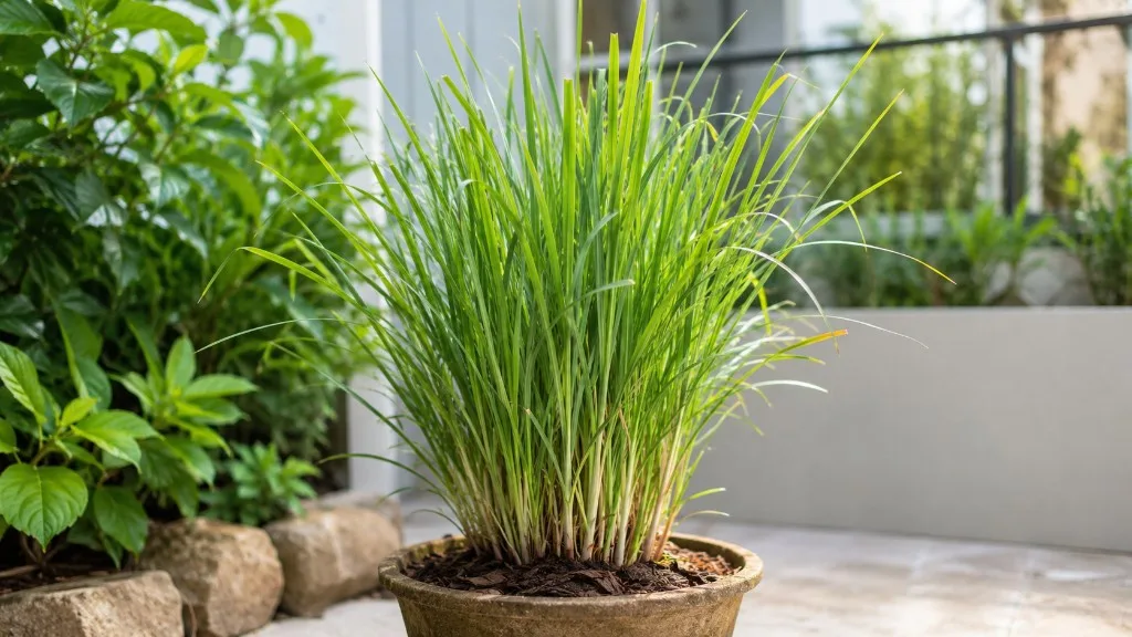 Lemongrass houseplant