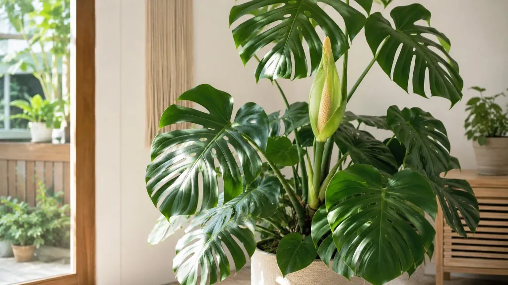 Monstera Deliciosa houseplant