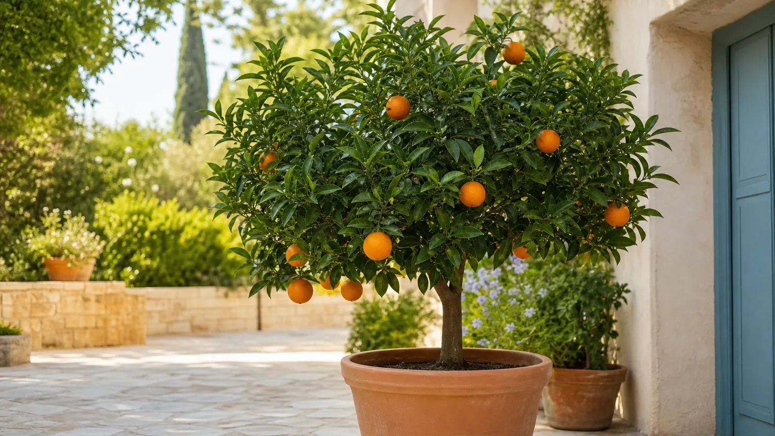 Orange Tree houseplant