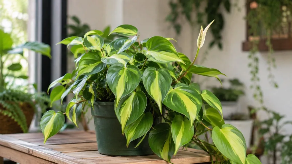 Philodendron Brasil houseplant